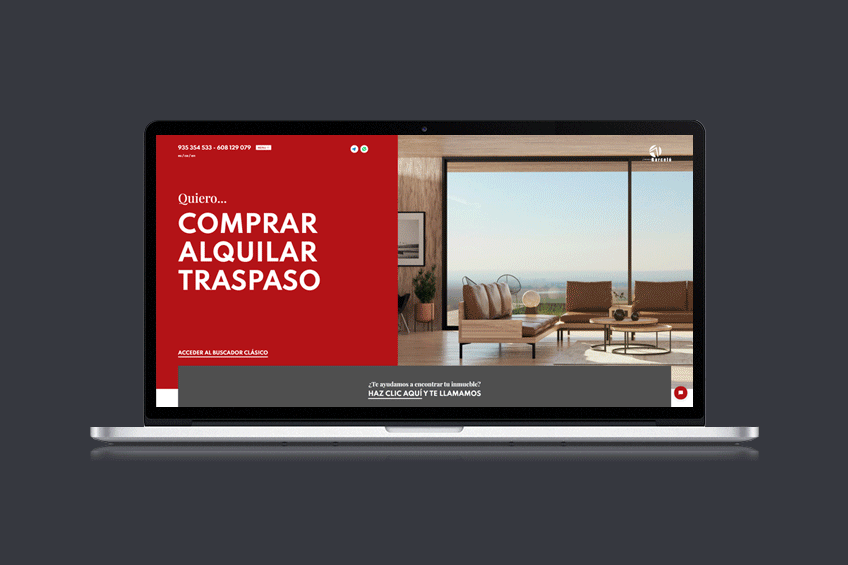 diseño grafico Immobarceló diseño web Immobarceló