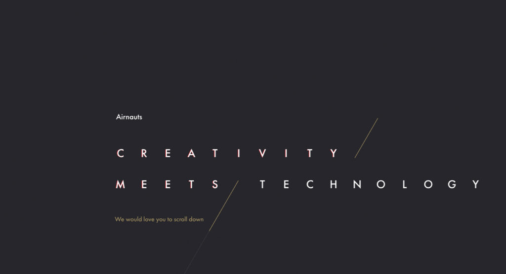 mejores diseños web - aironauts