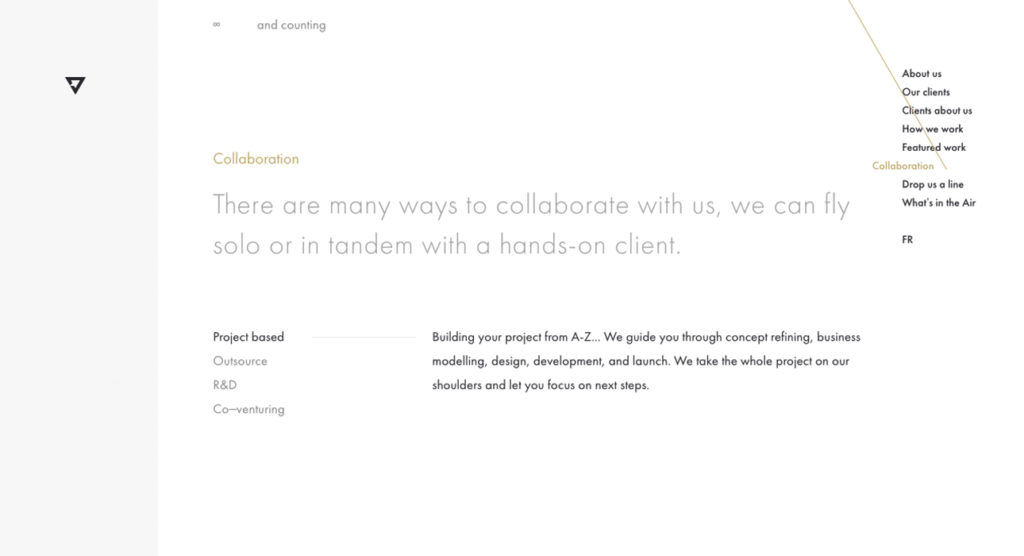 mejores diseños web - aironauts 2