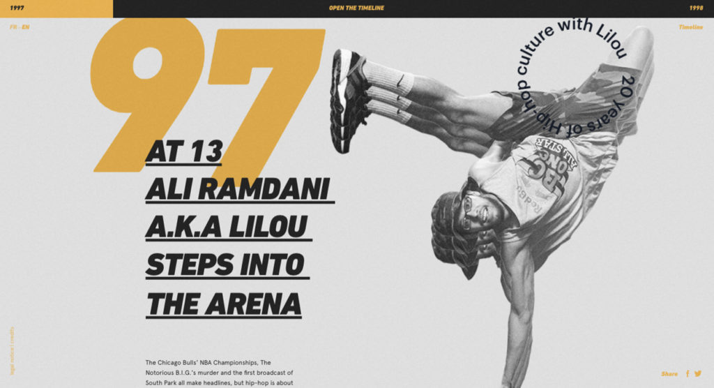 mejores diseños web - bboy-lilou-interior-1