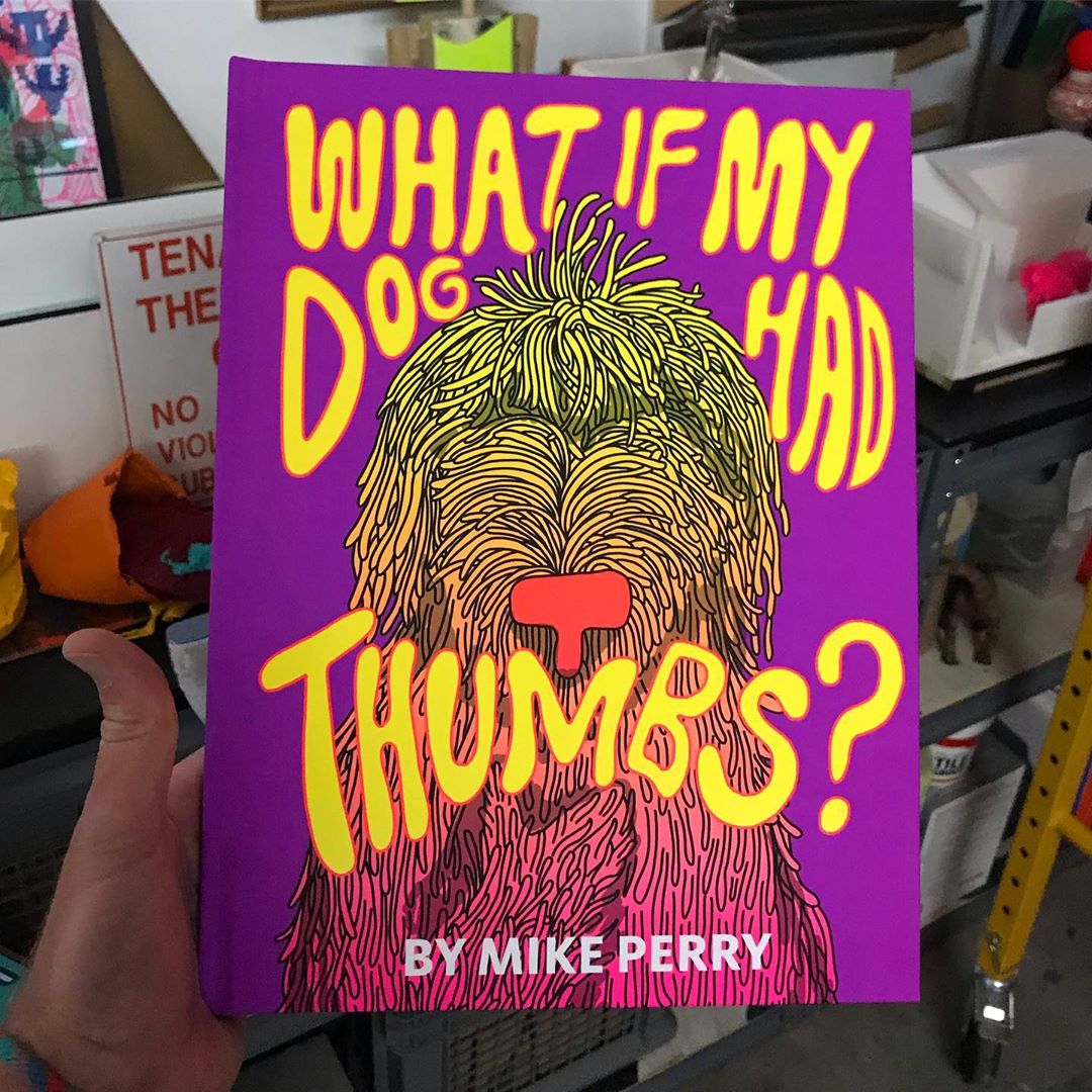 mejor-diseno-grafico-2020-what if my dog had thumbs by mike perry (1)