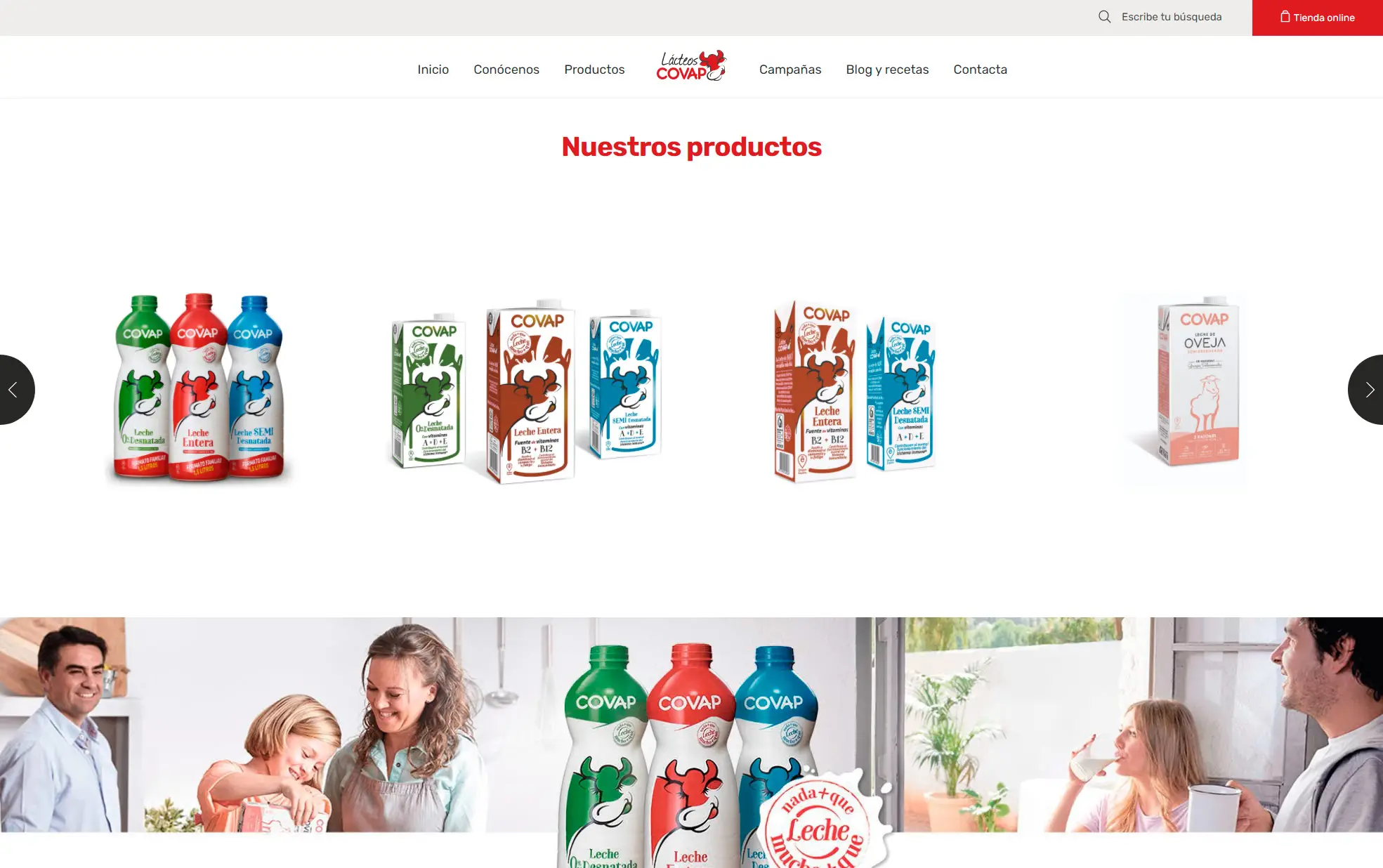 Lácteos COVAP · vista 3