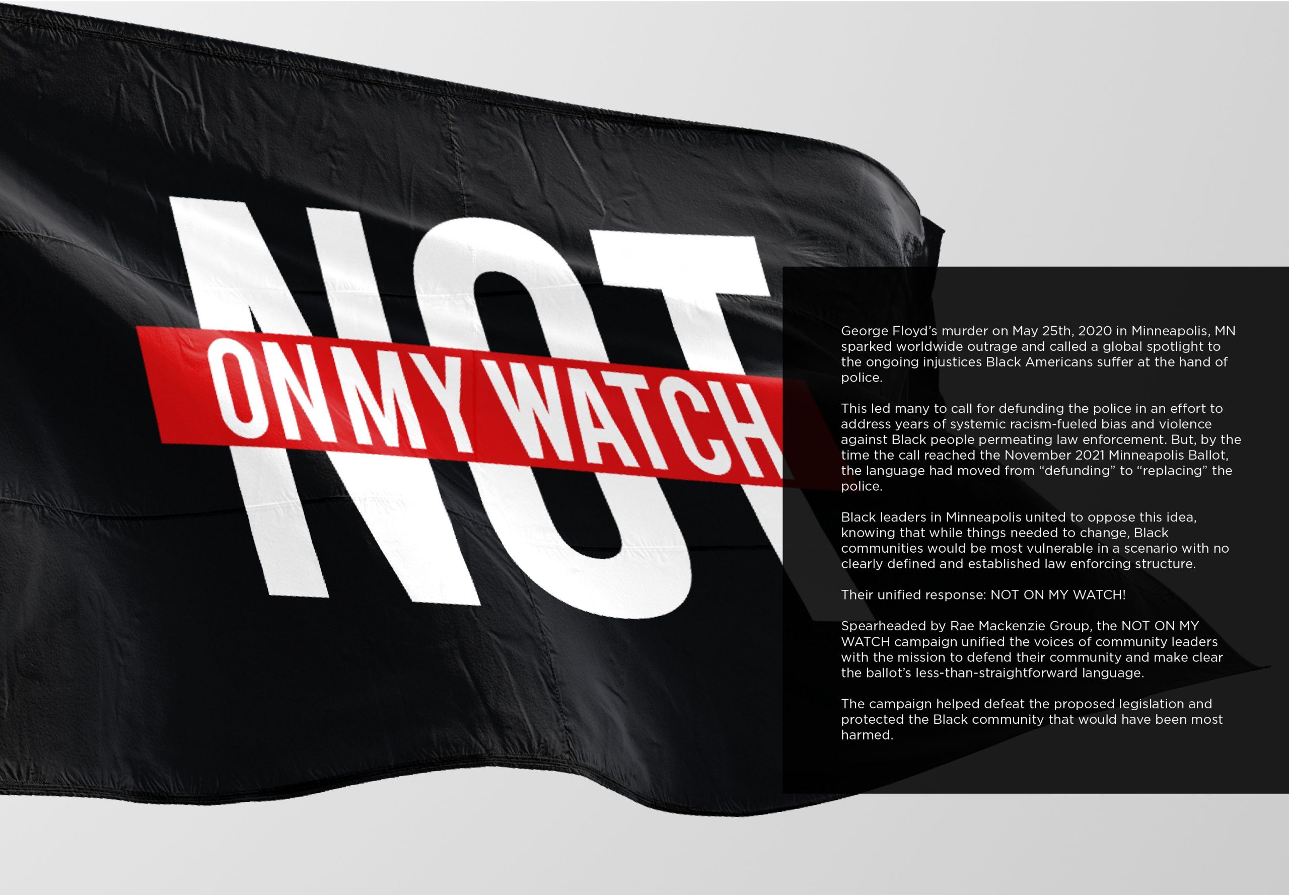 mejor-diseño-grafico-2023-not-on-my-watch