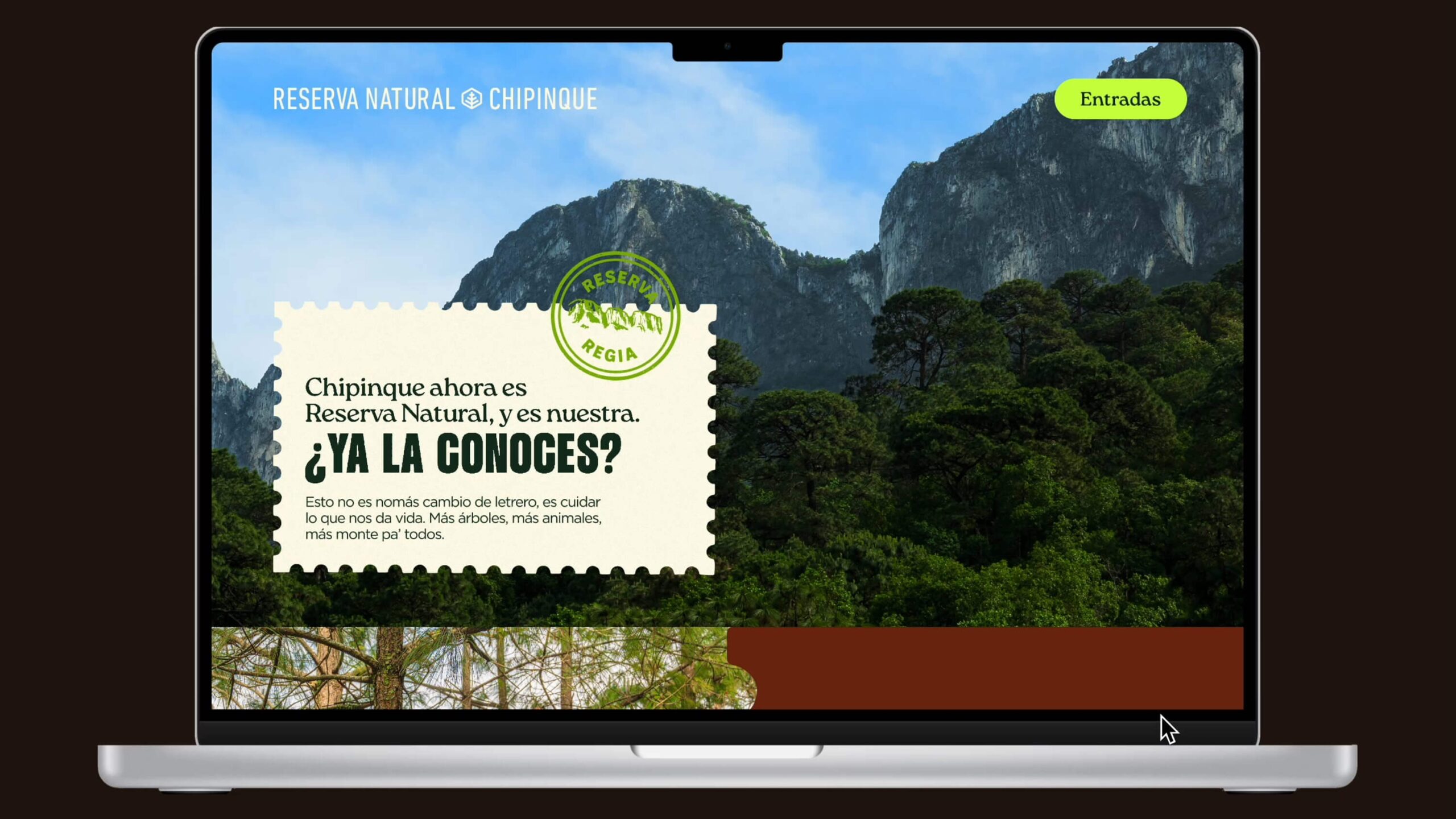 Reserva Natural Chipinque experiencia digital
