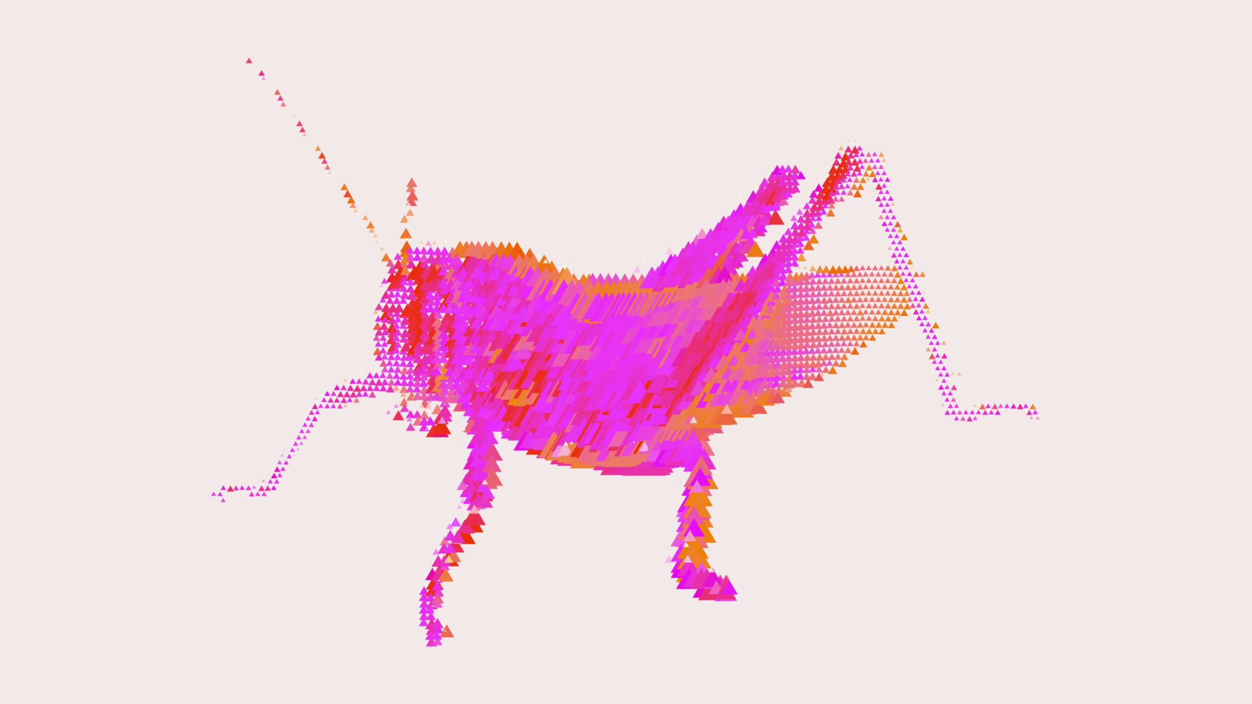 AliceNet triangular insect form