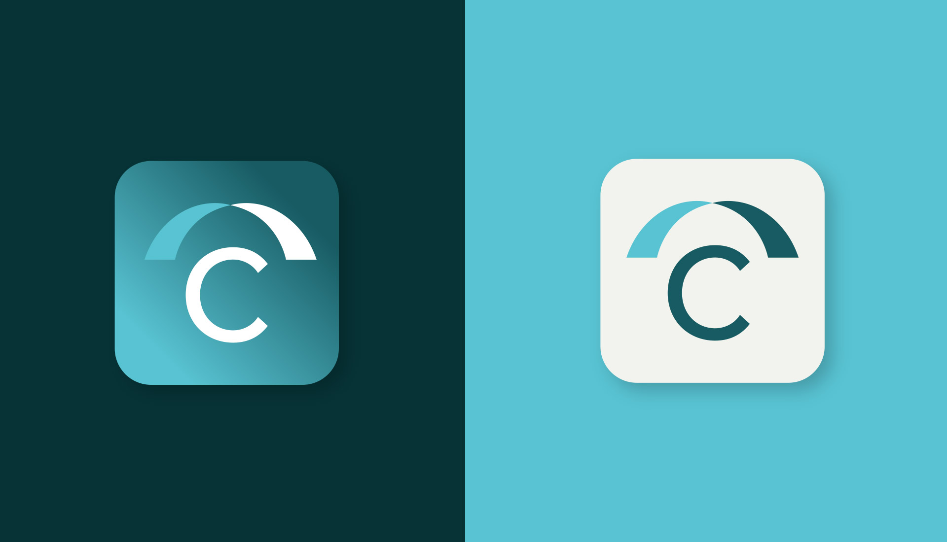 ClickClinicals icona en versions clara i fosca