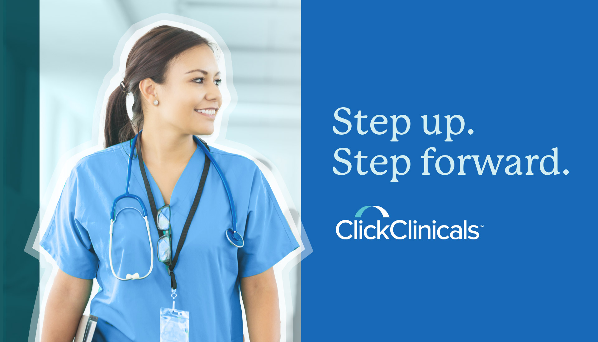 ClickClinicals campanya amb professional sanitària