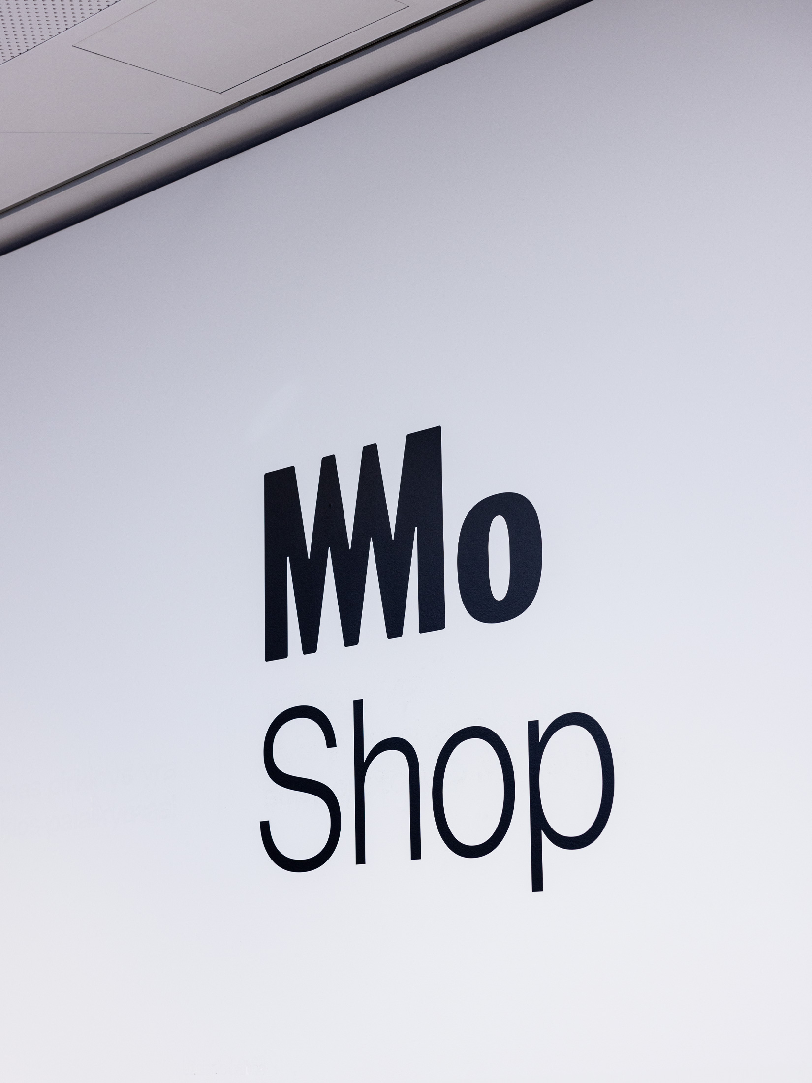 MO Shop signage