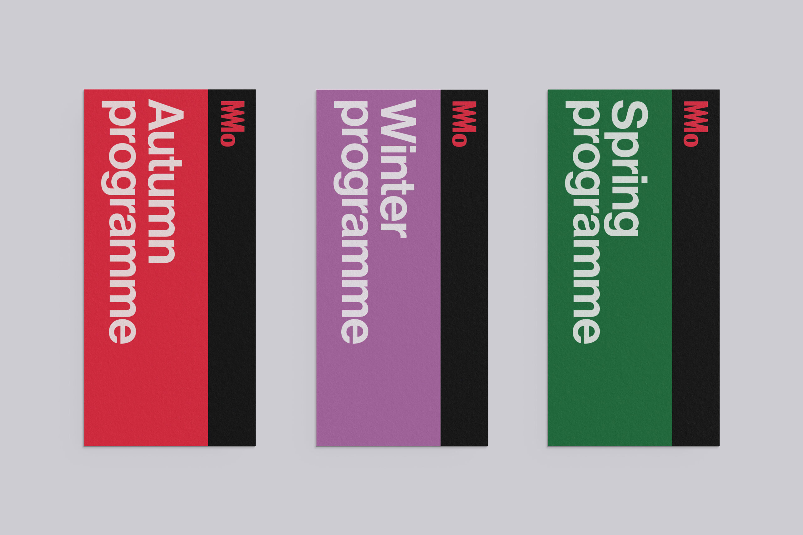 MO Museum seasonal programme posters